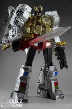[Parts Not Working][Israel Buyer Only] 4th Party MP-08 MP08 King Grimlock Reximus Prime Oversized Metallic Version -Show.Z Toys Deals Store 2161410f1d 1