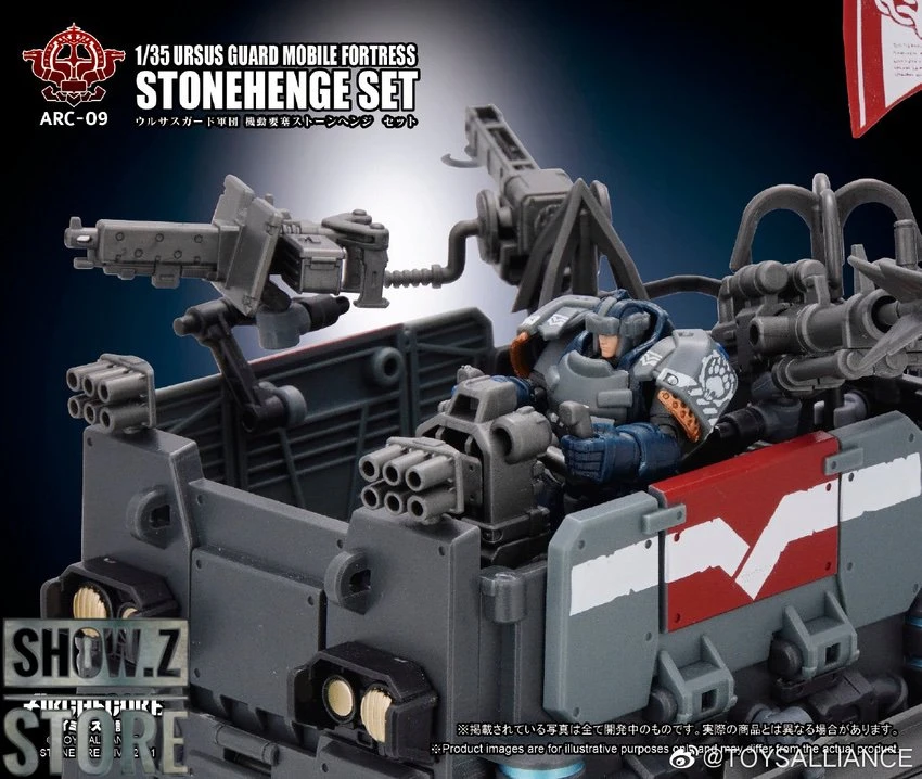 Toys Alliance ARC-09 Ursus Guard Mobile Fortress Stonehenge Set 7 Toys Alliance ARC-09 Ursus Guard Mobile Fortress Stonehenge Set - Image 7