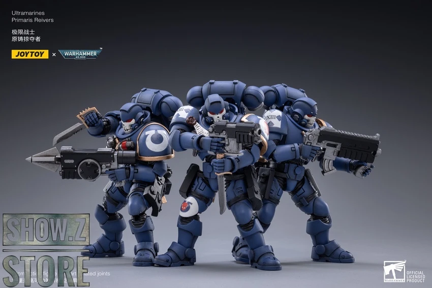 JoyToy Source 1/18 Warhammer 40K Ultramarines Primaris Reivers Set Of 3 3 JoyToy Source 1/18 Warhammer 40K Ultramarines Primaris Reivers Set Of 3 - Image 3