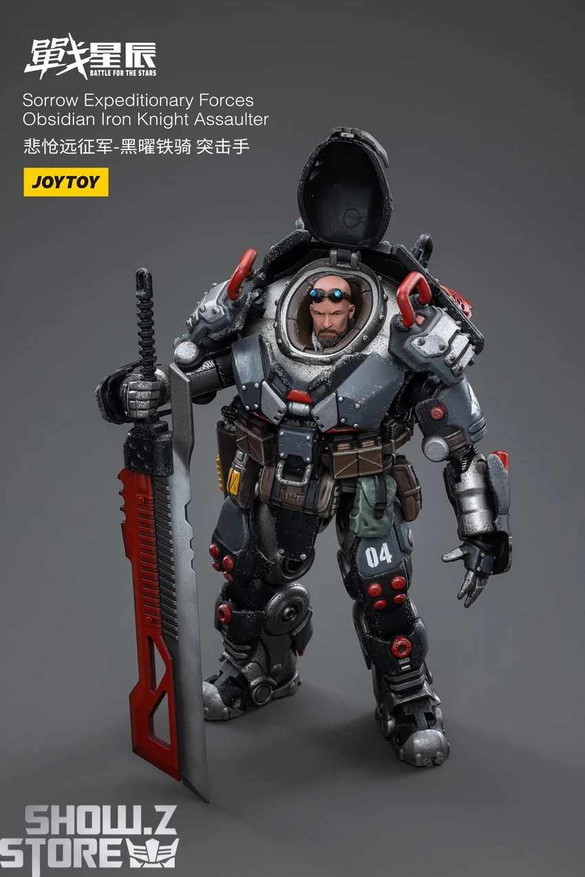 JoyToy Source 1/18 Sorrow Expeditionary Forces Obsidian Iron Knight Assaulter 10 JoyToy Source 1/18 Sorrow Expeditionary Forces Obsidian Iron Knight Assaulter - Image 10