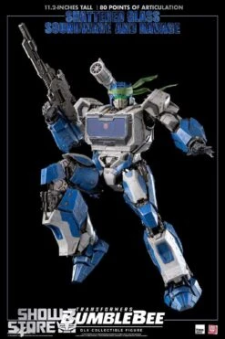 ThreeZero & Hasbro 3Z0160-EX 3Z04121W0 DLX Shattered Glass Soundwave & Ravage W/ LED -Show.Z Toys Deals Store 2385eb2f24