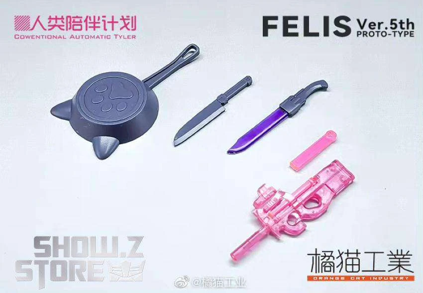 Orange Cat Industry 1/12 Cowentional Automatic Tyler Felis Model Kit 5th Anniversary Version 5 Orange Cat Industry 1/12 Cowentional Automatic Tyler Felis Model Kit 5th Anniversary Version - Image 5