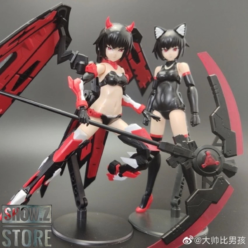Future Model Weapon Girl-02 Death Scythe & Hira Set Of 2 1 Future Model Weapon Girl-02 Death Scythe & Hira Set Of 2