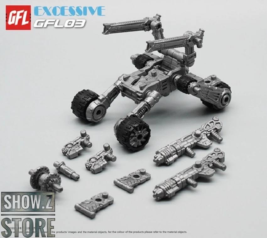 MechFansToys GFL03 & GFL03S Excessive Diaclone Series Power Suit Set Of 2 3 MechFansToys GFL03 & GFL03S Excessive Diaclone Series Power Suit Set Of 2 - Image 3