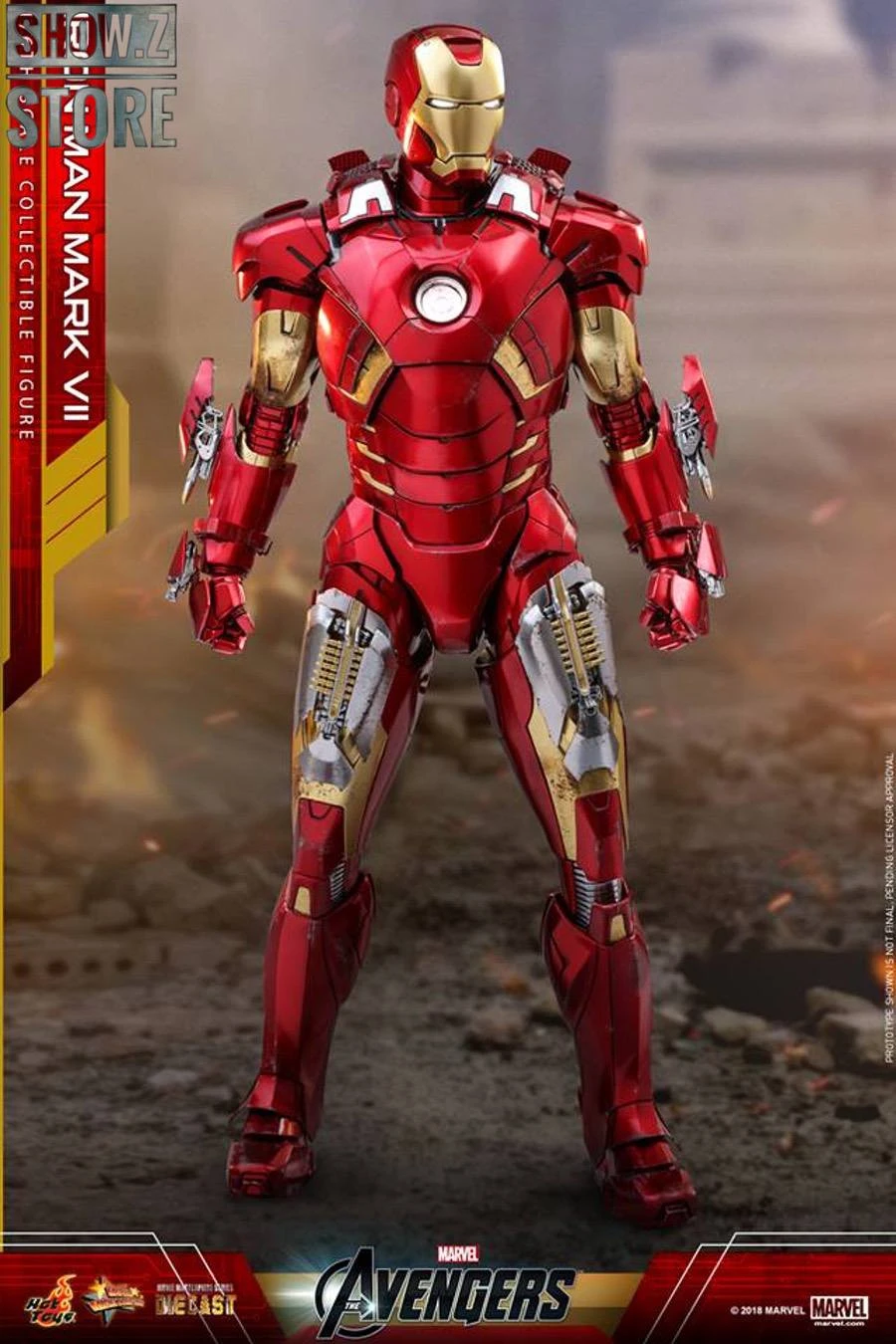 HotToys MMS500 1/6 Iron Man Mark VII 6 HotToys MMS500 1/6 Iron Man Mark VII - Image 6