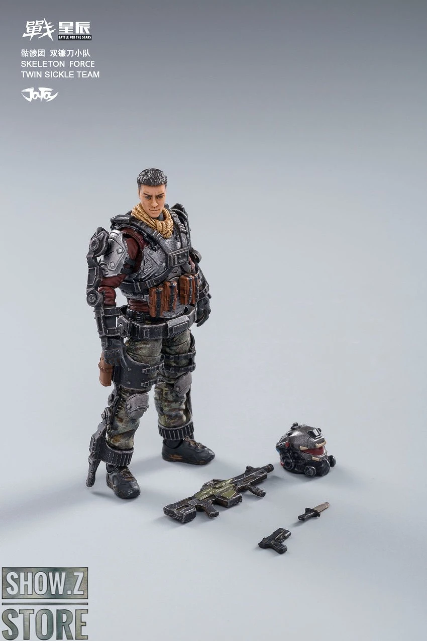 JoyToy Source 1/18 War Stars Skeleton Forces Double Sickle Squad & Helan Set Of 4 14 JoyToy Source 1/18 War Stars Skeleton Forces Double Sickle Squad & Helan Set Of 4 - Image 14