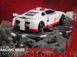 IronFactory EX-26A Racing Bros Annihilator Red Alert -Show.Z Toys Deals Store 27b7dd9cce