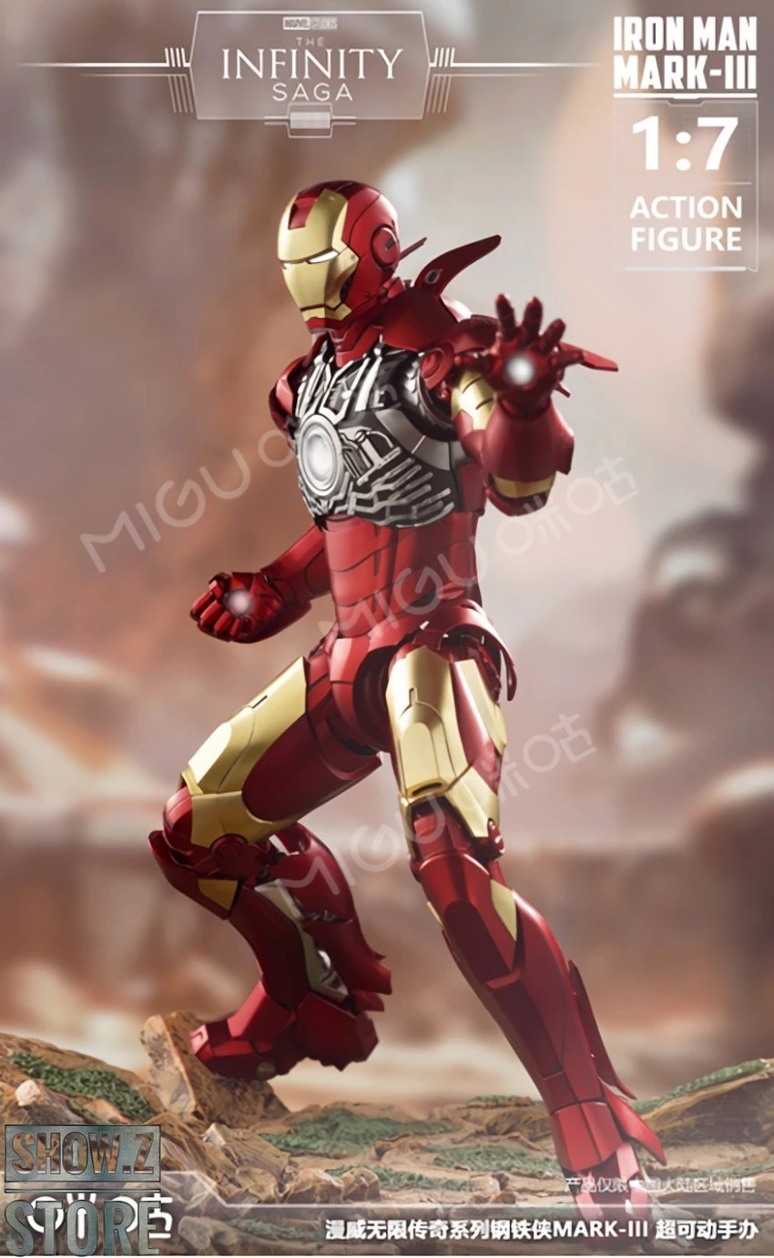 M.W Culture 1/7 Marvel Licensed Infinity Sage Iron Man MK3 5 M.W Culture 1/7 Marvel Licensed Infinity Sage Iron Man MK3 - Image 5