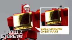 FansToys Gold Chrome Chest Part Accessories For FT-55 Recorder Blaster -Show.Z Toys Deals Store 2a8ac81494