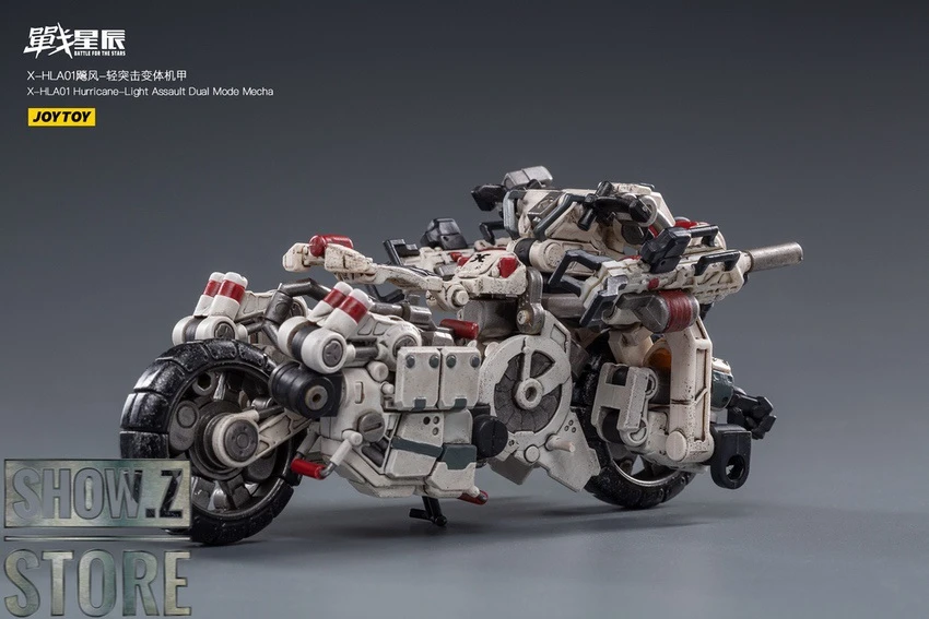 JoyToy Source 1/18 X-HLA01 Hurricane Light Assault Dual Mode Mecha White 12 JoyToy Source 1/18 X-HLA01 Hurricane Light Assault Dual Mode Mecha White - Image 12