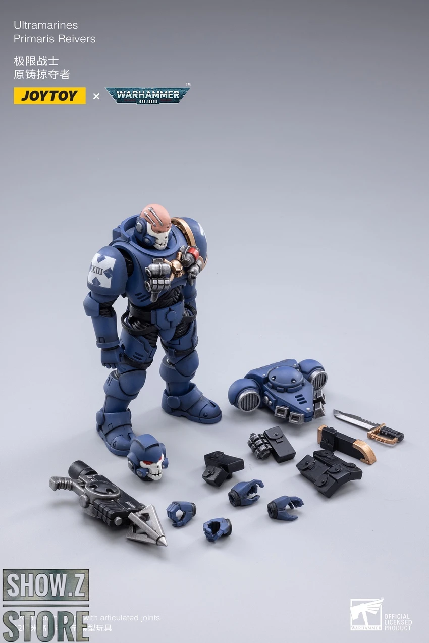 JoyToy Source 1/18 Warhammer 40K Ultramarines Primaris Reivers Set Of 3 7 JoyToy Source 1/18 Warhammer 40K Ultramarines Primaris Reivers Set Of 3 - Image 7