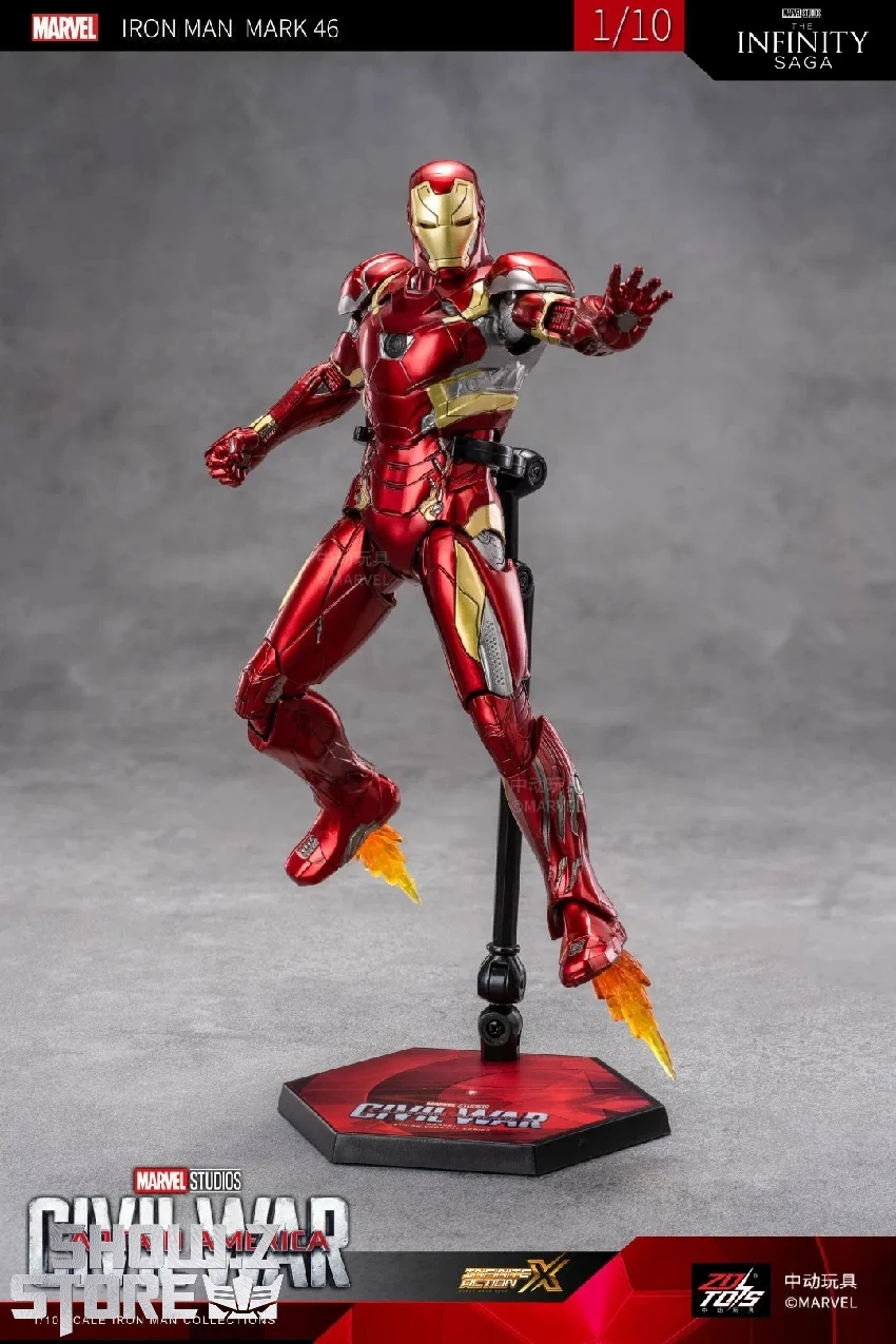 ZT Toys Marvel Licensed 1/10 Iron Man Mark 46 2 ZT Toys Marvel Licensed 1/10 Iron Man Mark 46 - Image 2