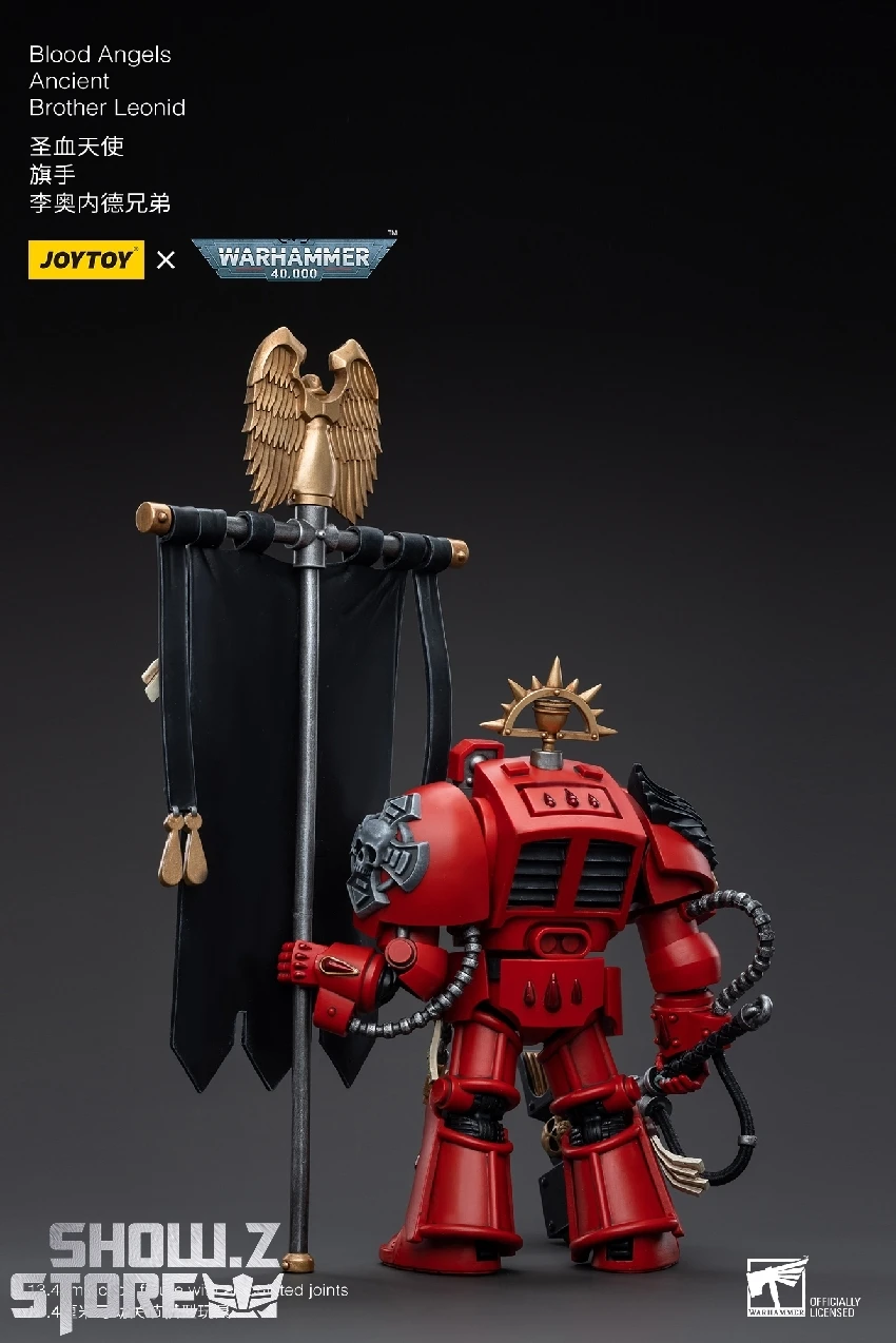 JoyToy Source 1/18 Warhammer 40K Blood Angels Ancient Brother Leonid 5 JoyToy Source 1/18 Warhammer 40K Blood Angels Ancient Brother Leonid - Image 5