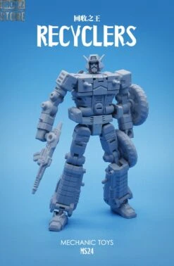 MechFansToys Mechanic Studio MS-24 Garbage Man Wreck-Gar -Show.Z Toys Deals Store 306f4ed723