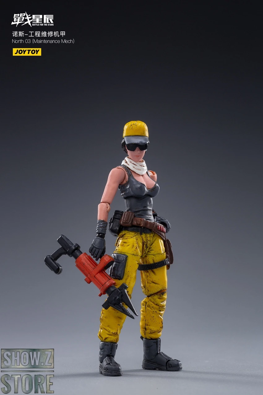 JoyToy Source 1/18 NORTH 03 Maintenance Mecha W/ Pilot 14 JoyToy Source 1/18 NORTH 03 Maintenance Mecha W/ Pilot - Image 14