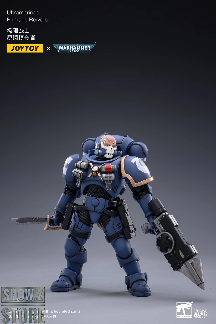 JoyToy Source 1/18 Warhammer 40K Ultramarines Primaris Reivers Set Of 3 9 JoyToy Source 1/18 Warhammer 40K Ultramarines Primaris Reivers Set Of 3 - Image 9