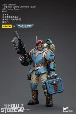 JoyToy Source 1/18 Warhammer 40K Astra Militarum Tempestus Scions Command Squad 55th Kappic Eagles Medic -Show.Z Toys Deals Store 33032435e7