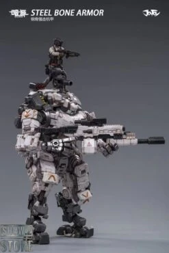 JoyToy Source 1/25 Steel Bone Armour White Color /w Pilot -Show.Z Toys Deals Store 33af50d7e6