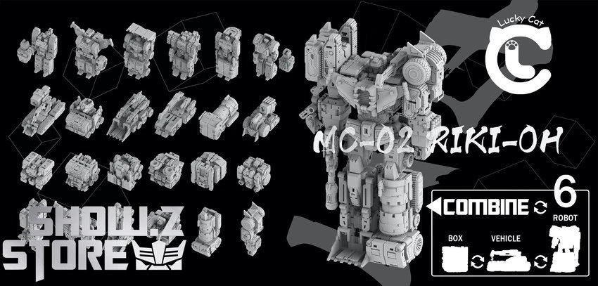 Lucky Cat Micro Cosmos MC-02 Riki-Oh Devastator Set B 17 Lucky Cat Micro Cosmos MC-02 Riki-Oh Devastator Set B - Image 17