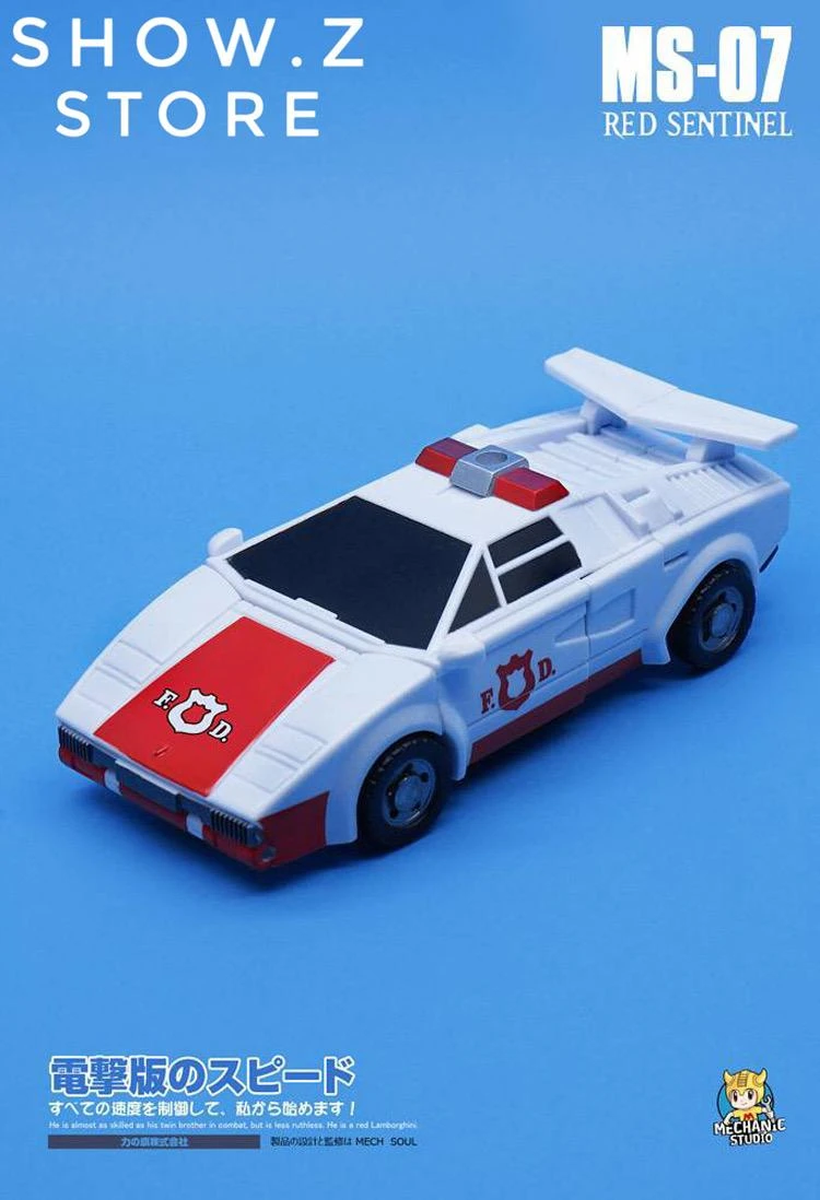 MechFansToys MS-07 Red Sentinel Red Alert 6 MechFansToys MS-07 Red Sentinel Red Alert - Image 6