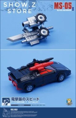 MechFansToys MS-05B Black Brandon G2 Black Sideswipe -Show.Z Toys Deals Store 34f6ded04e