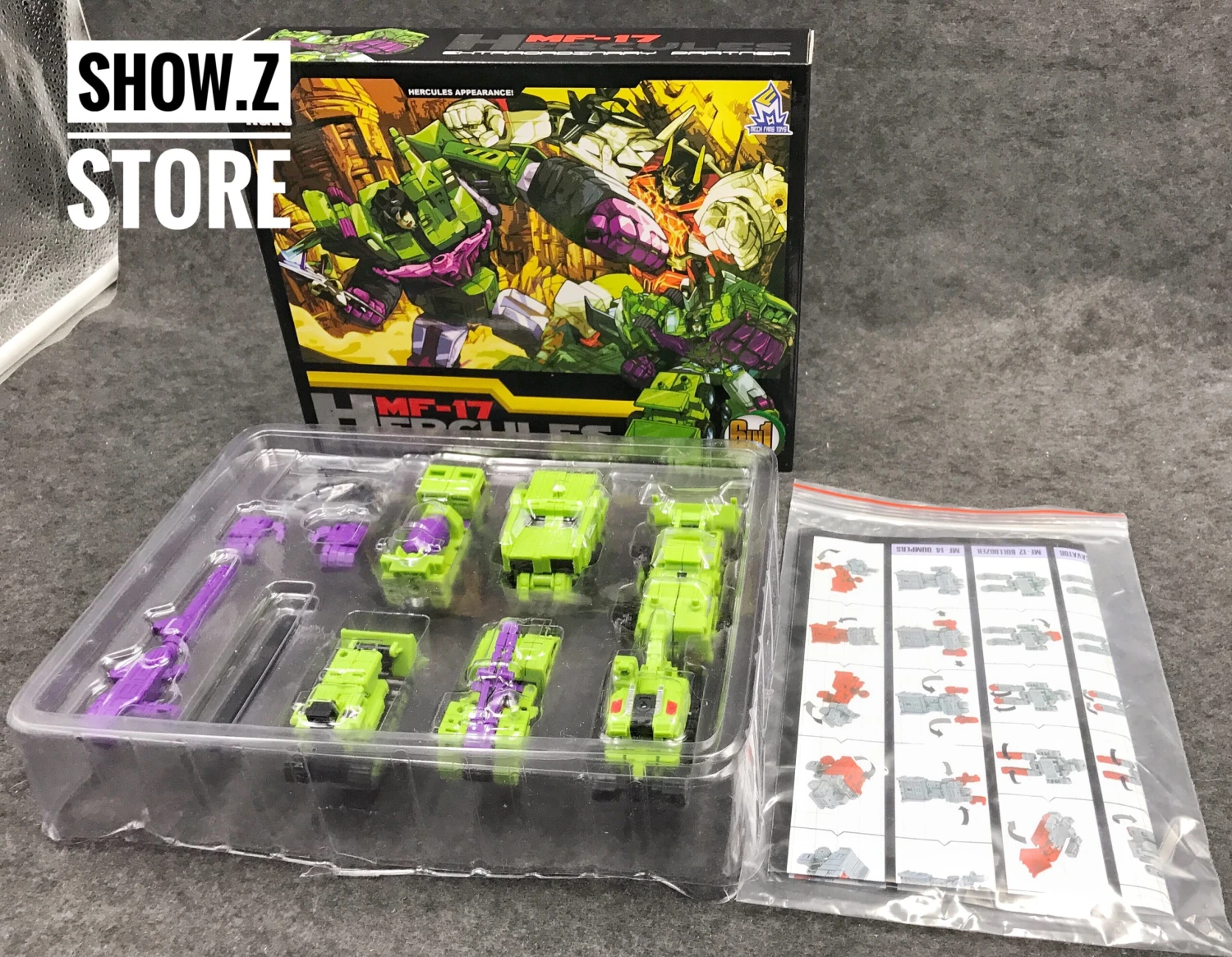 MechFansToys MF-17 Hercules - Green 8 MechFansToys MF-17 Hercules - Green - Image 8