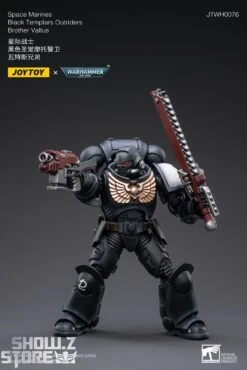 JoyToy Source 1/18 Warhammer 40K Space Marines Black Templars Outriders Brother Valtus -Show.Z Toys Deals Store 366df569a8