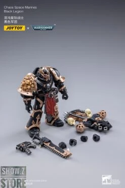 JoyToy Source 1/18 Warhammer 40K Chaos Space Marines Black Legion Warband Set Of 3 -Show.Z Toys Deals Store 39614439bd