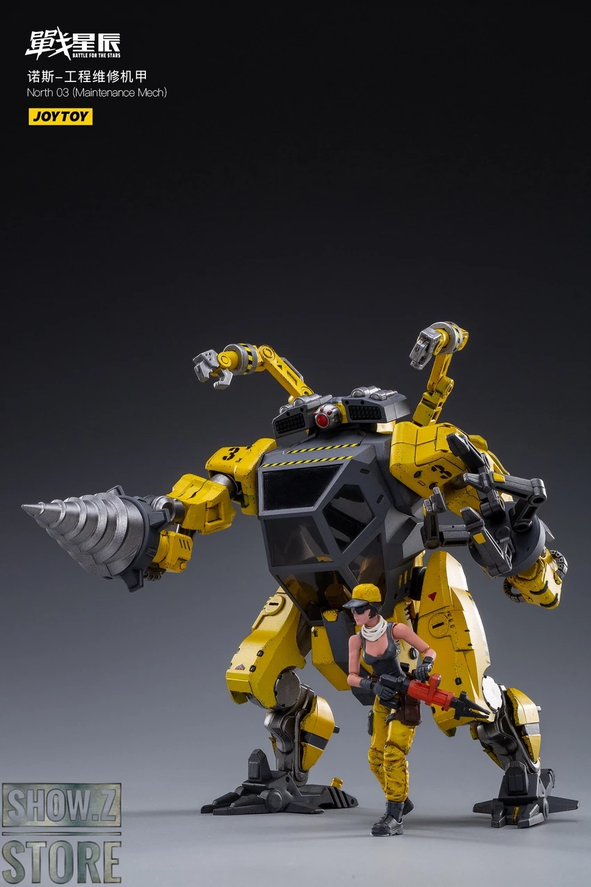 JoyToy Source 1/18 NORTH 03 Maintenance Mecha W/ Pilot 5 JoyToy Source 1/18 NORTH 03 Maintenance Mecha W/ Pilot - Image 5