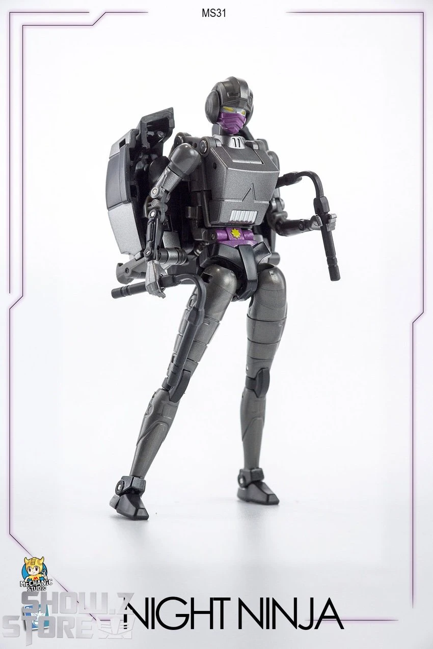 Dr.Wu & Mechanic Toys MS31 Night Ninja Arcee 10 Dr.Wu & Mechanic Toys MS31 Night Ninja Arcee - Image 10