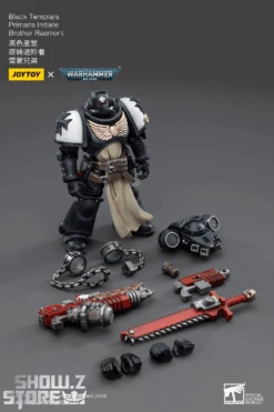 JoyToy Source 1/18 Warhammer 40K Black Templars Primaris Initiate Brother Raemont -Show.Z Toys Deals Store 3a7fc0f0ce
