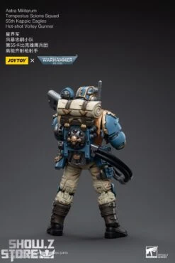 JoyToy Source 1/18 Warhammer 40K Astra Militarum Tempestus Scions Squad 55th Kappic Eagles Hot-Shot Volley Gunner -Show.Z Toys Deals Store 3b35563a67