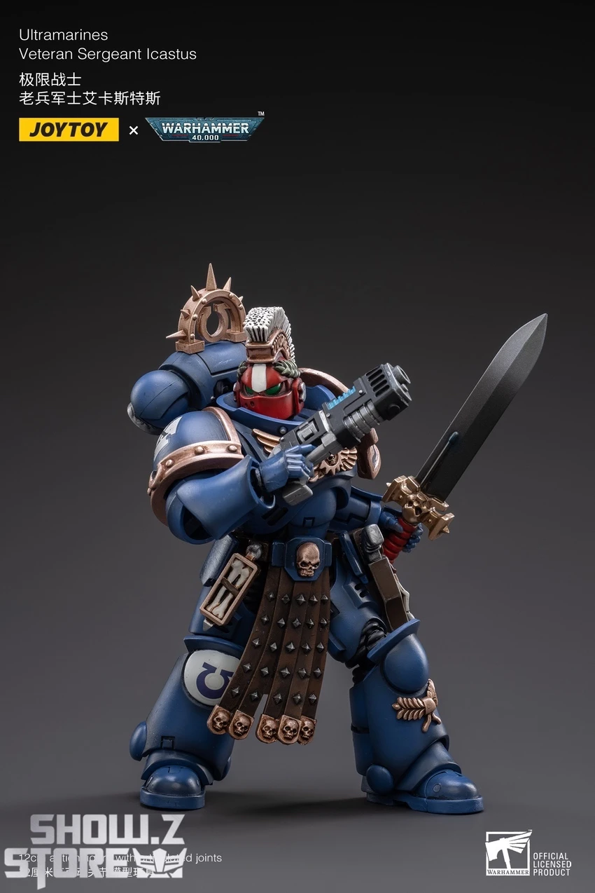 JoyToy Source 1/18 Warhammer 40K Space Ultramarines Warriors Set Of 3 8 JoyToy Source 1/18 Warhammer 40K Space Ultramarines Warriors Set Of 3 - Image 8