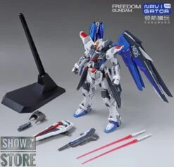 Navigator Toys Pre-Painted & Pre-Assembled Bandai ZGMF-X10A Freedom Gundam Ver.2.0 -Show.Z Toys Deals Store 3d48b9c2af