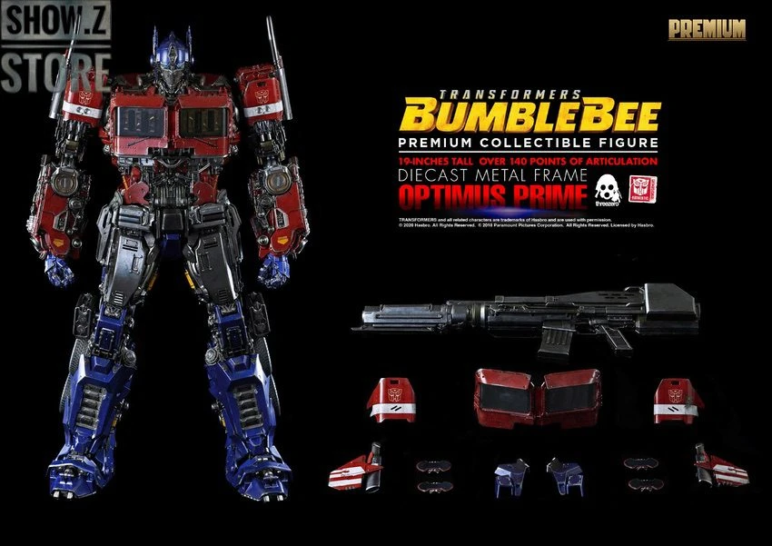 Threezero Transformer BUMBLEBEE Optimus Prime Premium Collectible Figure 2 Threezero Transformer BUMBLEBEE Optimus Prime Premium Collectible Figure - Image 2