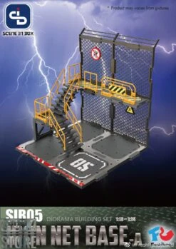 FreshRetro 1/18 1/24 SIB05 Scene In Box Iron Net Base-A Model Kit -Show.Z Toys Deals Store 3f1f1a2943