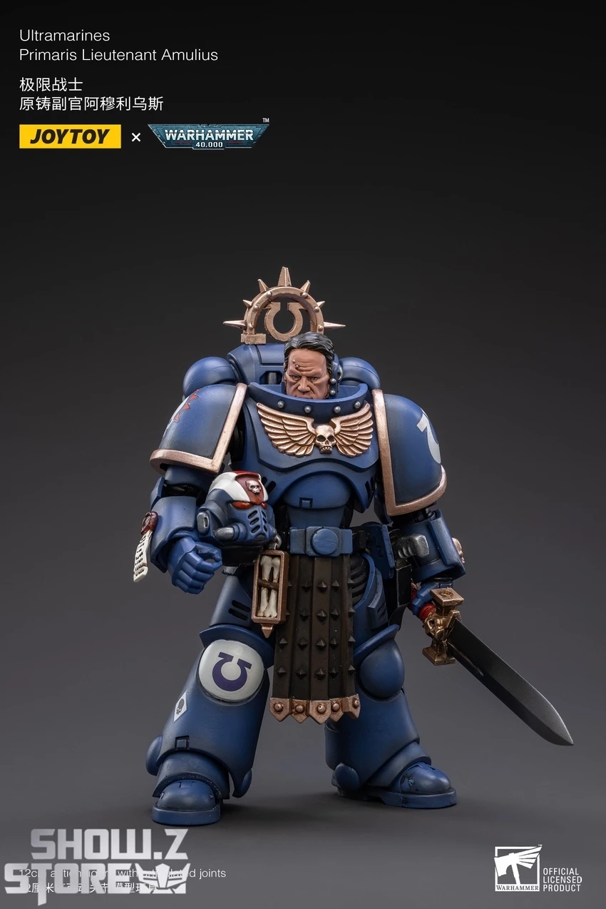 JoyToy Source 1/18 Warhammer 40K Space Ultramarines Warriors Set Of 3 5 JoyToy Source 1/18 Warhammer 40K Space Ultramarines Warriors Set Of 3 - Image 5