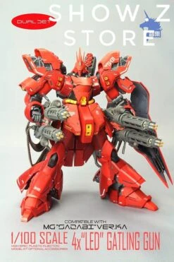 Zhile ZL MG 1/100 4X Sazabi MSN-04 Gatling Gun Add On Kit W/ LED 17 Zhile ZL MG 1/100 4X Sazabi MSN-04 Gatling Gun Add On Kit W/ LED -Show.Z Toys Deals Store 40dec9dada