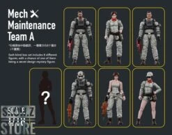 JoyToy Source 1/18 Mech Maintenance Team A Set Of 6 -Show.Z Toys Deals Store 41144a6a35