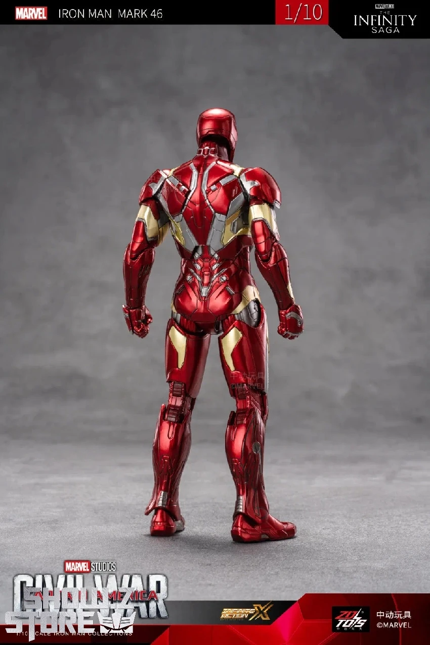 ZT Toys Marvel Licensed 1/10 Iron Man Mark 46 5 ZT Toys Marvel Licensed 1/10 Iron Man Mark 46 - Image 5