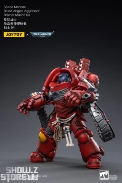 JoyToy Source 1/18 Warhammer 40K Blood Angels Intercessors Brother Marine 04 -Show.Z Toys Deals Store 414b669498