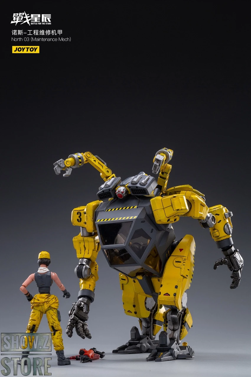 JoyToy Source 1/18 NORTH 03 Maintenance Mecha W/ Pilot 6 JoyToy Source 1/18 NORTH 03 Maintenance Mecha W/ Pilot - Image 6
