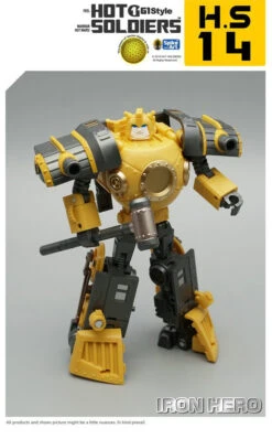 Mech Planet Hot Soldiers HS14 Iron Hero Bumblebee Hearts Of Steel -Show.Z Toys Deals Store 416be53488