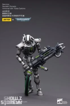 JoyToy Source 1/18 Warhammer 40K Necrons Sautekh Dynasty Immortal With Tesla Carbine -Show.Z Toys Deals Store 418e3c4ca2
