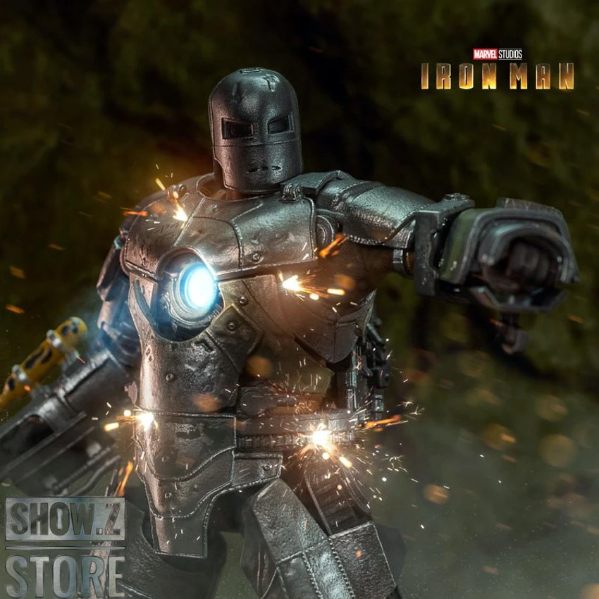 ZT Toys Marvel Licensed 1/10 Iron Man Mark 1 W/ LED 6 ZT Toys Marvel Licensed 1/10 Iron Man Mark 1 W/ LED - Image 6