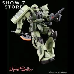 Metal Soldier 1/100 MS01 ZAKUII MS-01 MS-06 ZAKU2 Green Chogokin Metal Build -Show.Z Toys Deals Store 43c1b96cd2