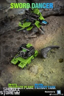 Dr.Wu Sword Dancer Slamdance DW-E07G Traveler Plane Raindance & DW-E08G Patriot Tank Grandslam Set Of 2 Green Version 17 Dr.Wu Sword Dancer Slamdance DW-E07G Traveler Plane Raindance & DW-E08G Patriot Tank Grandslam Set Of 2 Green Version -Show.Z Toys Deals Store 44f33cad11