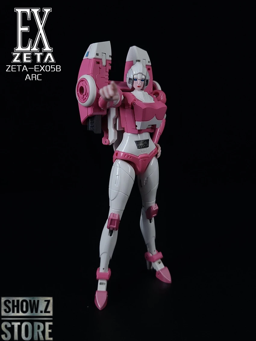 Zeta Toys EX-05B Arc Arcee Cartoon Color Version 9 Zeta Toys EX-05B Arc Arcee Cartoon Color Version - Image 9