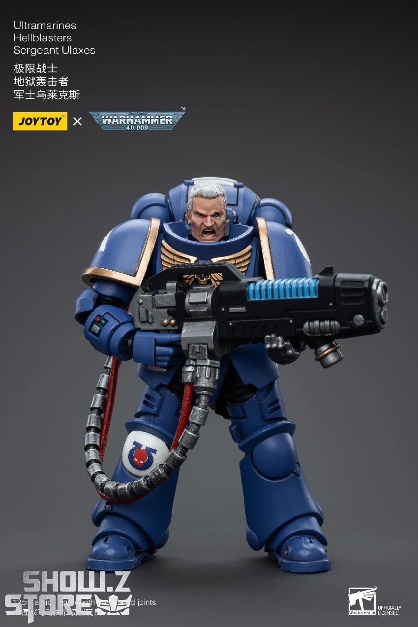 JoyToy Source 1/18 Warhammer 40K Ultramarines Hellblasters Sergeant Ulaxes 2 JoyToy Source 1/18 Warhammer 40K Ultramarines Hellblasters Sergeant Ulaxes - Image 2
