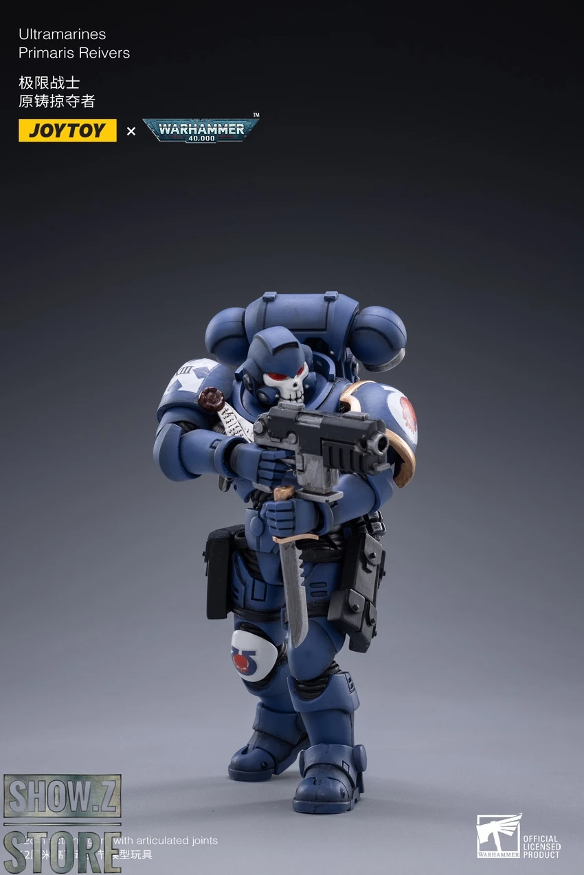 JoyToy Source 1/18 Warhammer 40K Ultramarines Primaris Reivers Set Of 3 12 JoyToy Source 1/18 Warhammer 40K Ultramarines Primaris Reivers Set Of 3 - Image 12